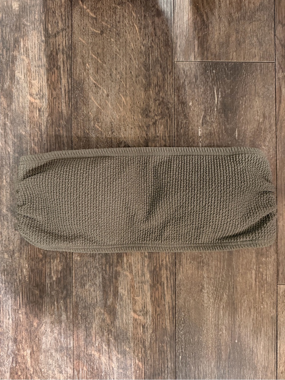 MICHAEL Michael Kors Olive Green Knit Bikini Top Cover